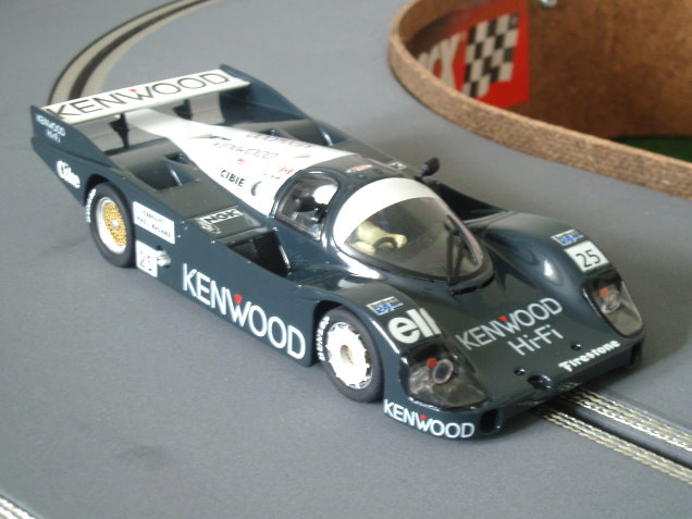 Porsche 956 grey Kenwood