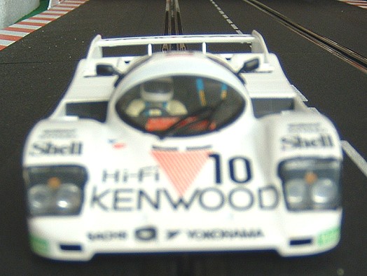 Porsche 962 white Kenwood